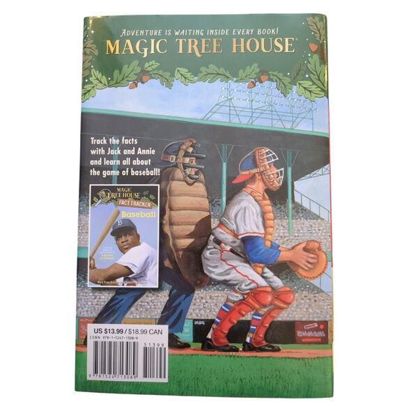 Magic Tree House Book 29 A Big Day for Baseball Mary P Osborne 2017 Hardcover - Picture 2 of 4